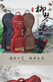 金川乐器箱包柳琴包厂家批发直销可定制